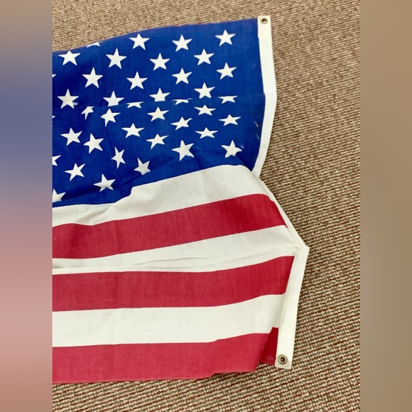 1950s Vintage Modern 50 Star USA American Flag - Picture 13 of 16